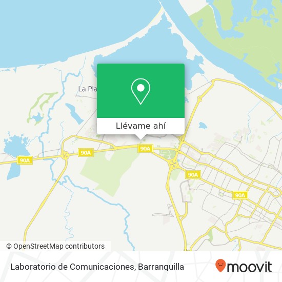 Mapa de Laboratorio de Comunicaciones