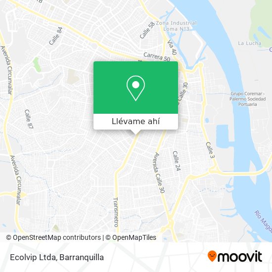 Mapa de Ecolvip Ltda