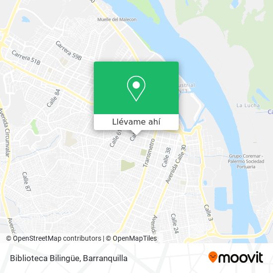 Mapa de Biblioteca Bilingüe