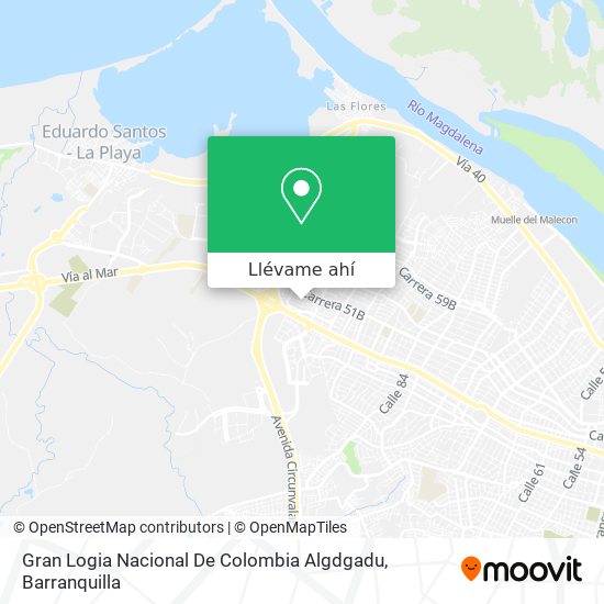 Mapa de Gran Logia Nacional De Colombia Algdgadu