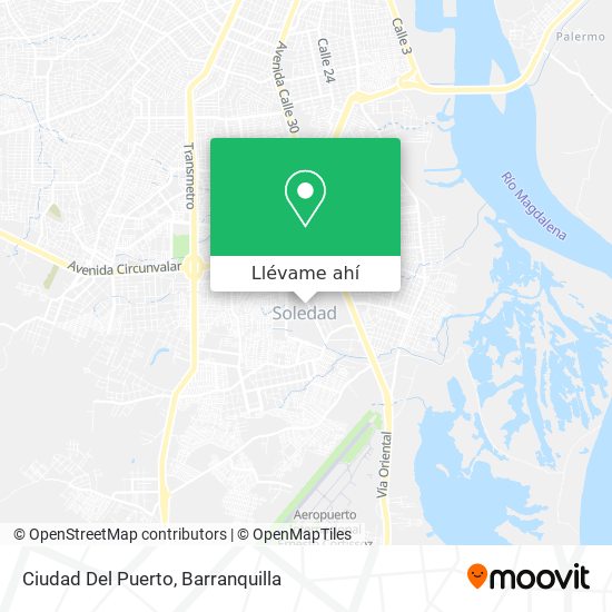 Mapa de Ciudad Del Puerto