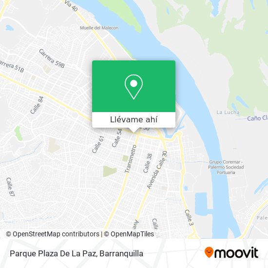 Mapa de Parque Plaza De La Paz
