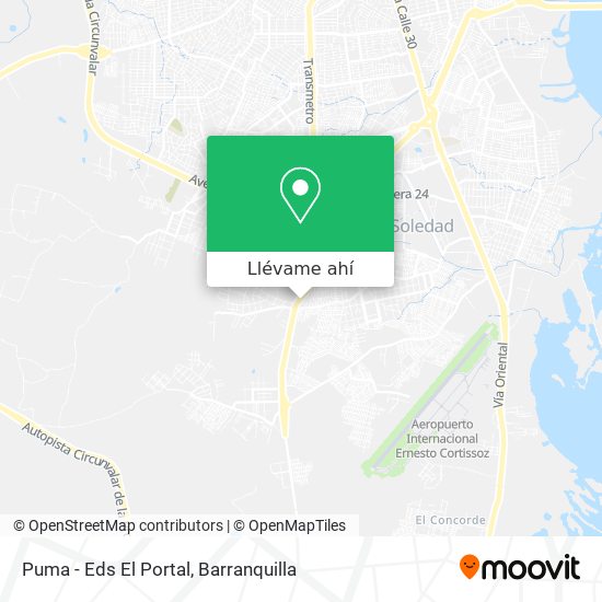 Mapa de Puma - Eds El Portal