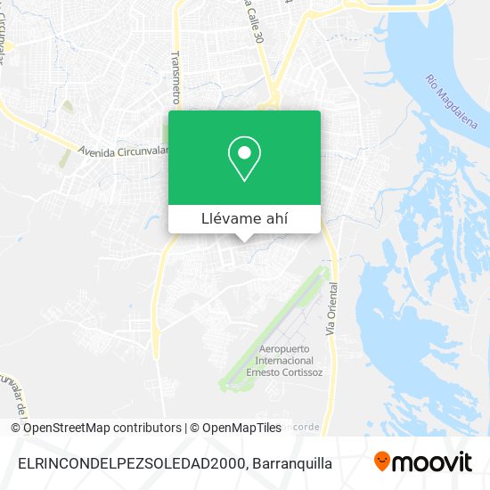 Mapa de ELRINCONDELPEZSOLEDAD2000