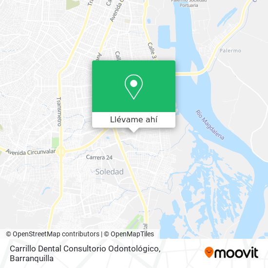 Mapa de Carrillo Dental Consultorio Odontológico