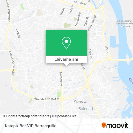 Mapa de Katapix Bar-VIP