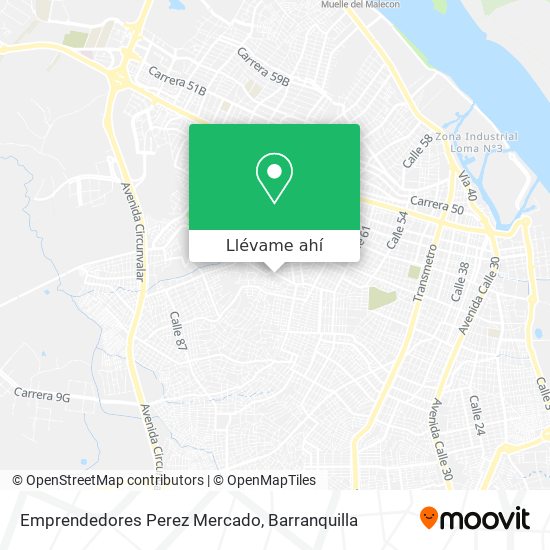 Mapa de Emprendedores Perez Mercado
