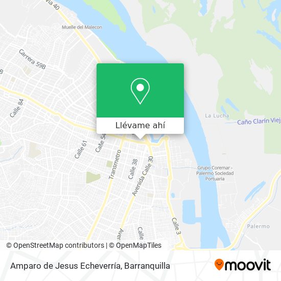 Mapa de Amparo de Jesus Echeverría