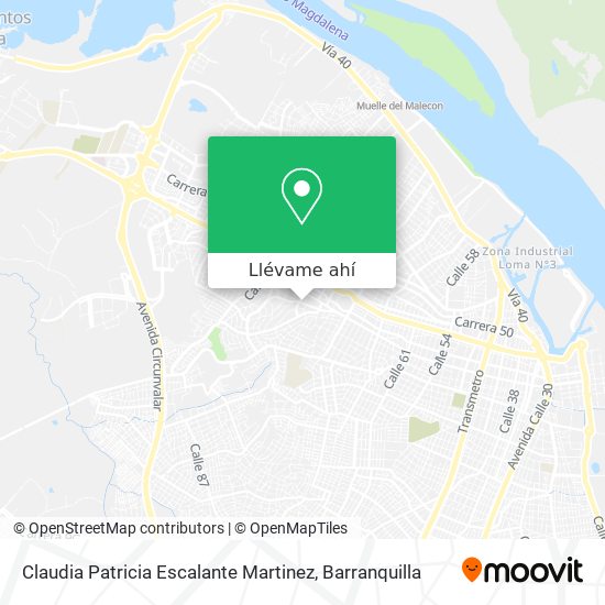 Mapa de Claudia Patricia Escalante Martinez