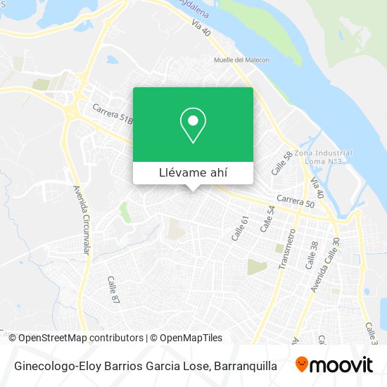 Mapa de Ginecologo-Eloy Barrios Garcia Lose