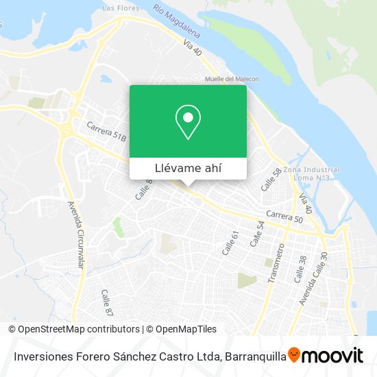 Mapa de Inversiones Forero Sánchez Castro Ltda
