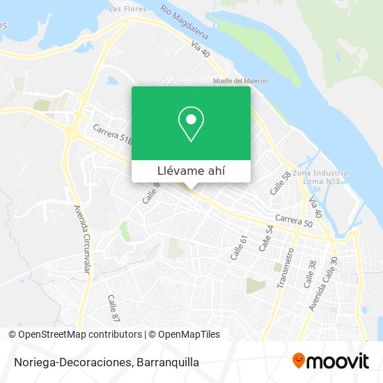 Mapa de Noriega-Decoraciones