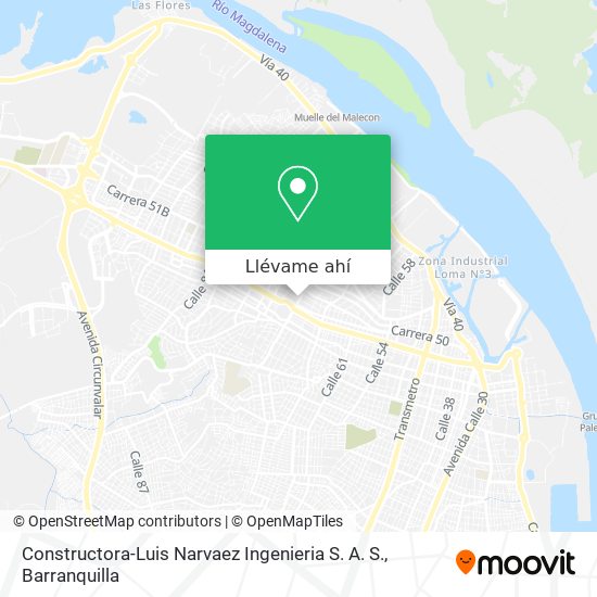 Mapa de Constructora-Luis Narvaez Ingenieria S. A. S.