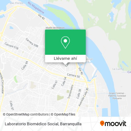 Mapa de Laboratorio Biomédico Social