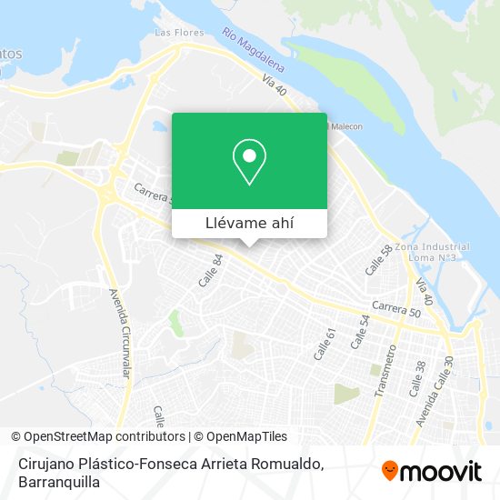 Mapa de Cirujano Plástico-Fonseca Arrieta Romualdo