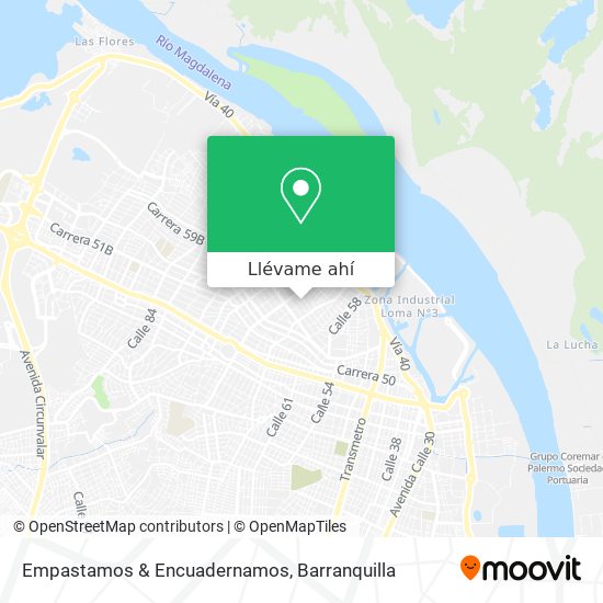 Mapa de Empastamos & Encuadernamos