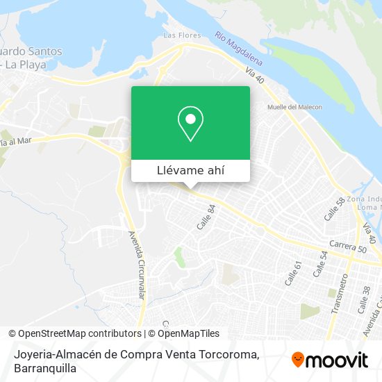 Mapa de Joyeria-Almacén de Compra Venta Torcoroma