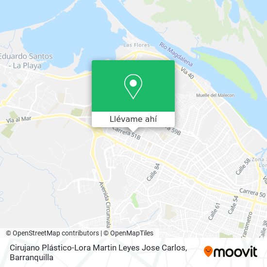 Mapa de Cirujano Plástico-Lora Martin Leyes Jose Carlos
