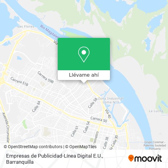 Mapa de Empresas de Publicidad-Línea Digital E.U.