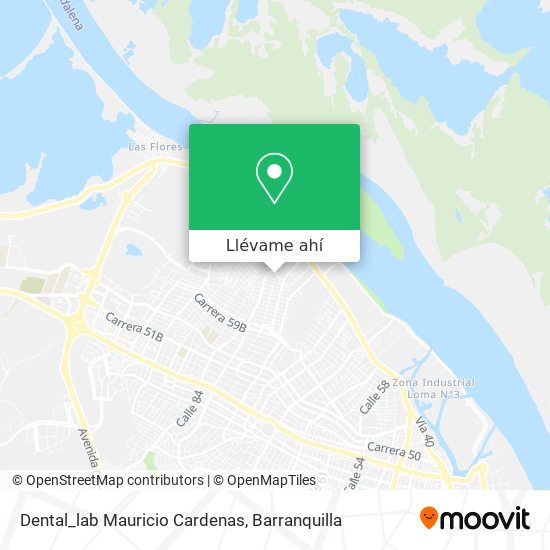 Mapa de Dental_lab Mauricio Cardenas
