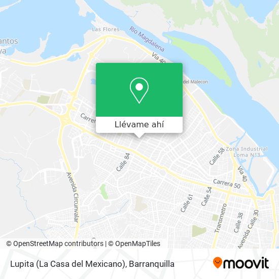 Mapa de Lupita (La Casa del Mexicano)
