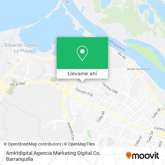 Mapa de Amktdigital Agencia Marketing Digital.Co