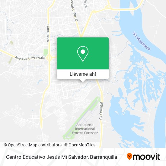 Mapa de Centro Educativo Jesús Mi Salvador