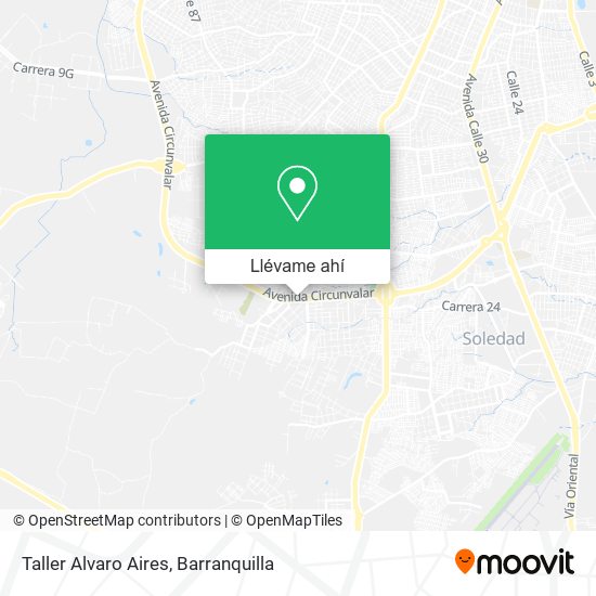 Mapa de Taller Alvaro Aires