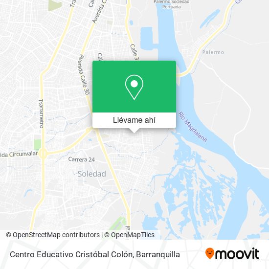 Mapa de Centro Educativo Cristóbal Colón