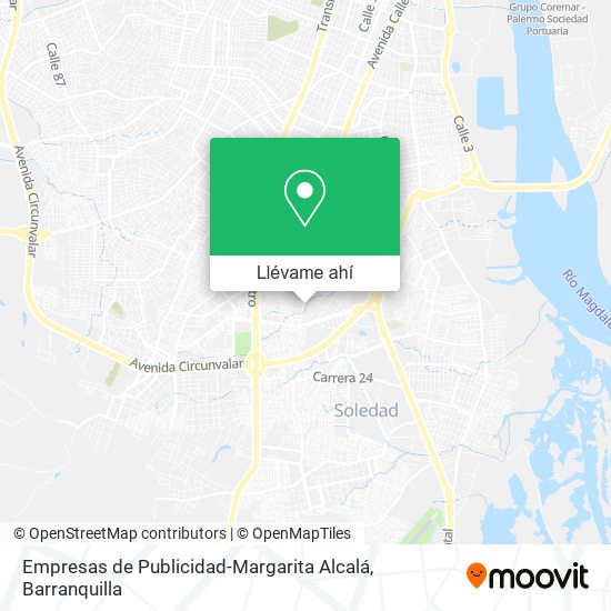 Mapa de Empresas de Publicidad-Margarita Alcalá