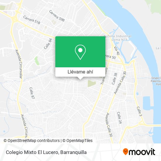 Mapa de Colegio Mixto El Lucero