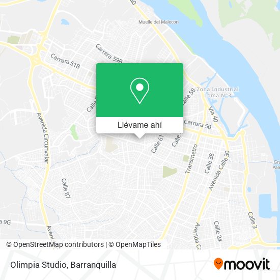 Mapa de Olimpia Studio