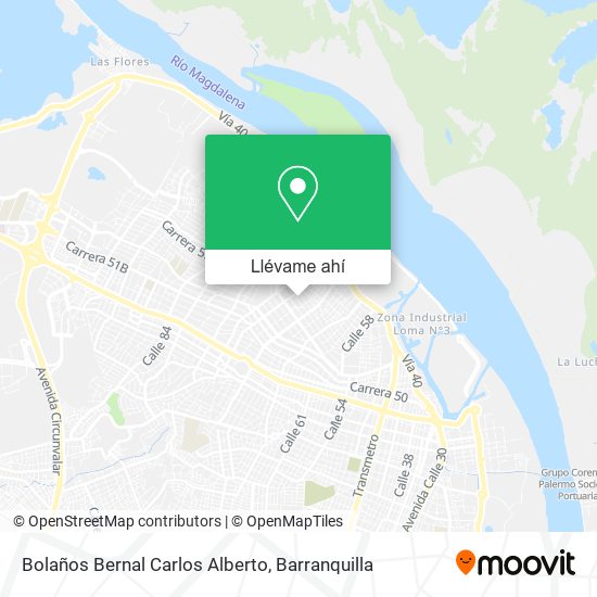 Mapa de Bolaños Bernal Carlos Alberto