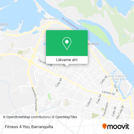 Mapa de Fitness 4 You