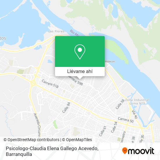 Mapa de Psicologo-Claudia Elena Gallego Acevedo