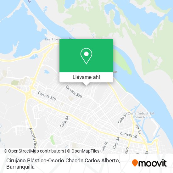 Mapa de Cirujano Plástico-Osorio Chacón Carlos Alberto