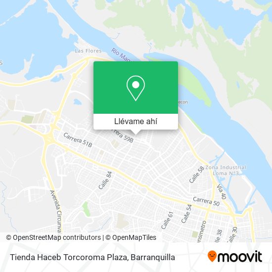 Mapa de Tienda Haceb Torcoroma Plaza