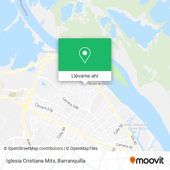 Mapa de Iglesia Cristiana Mits