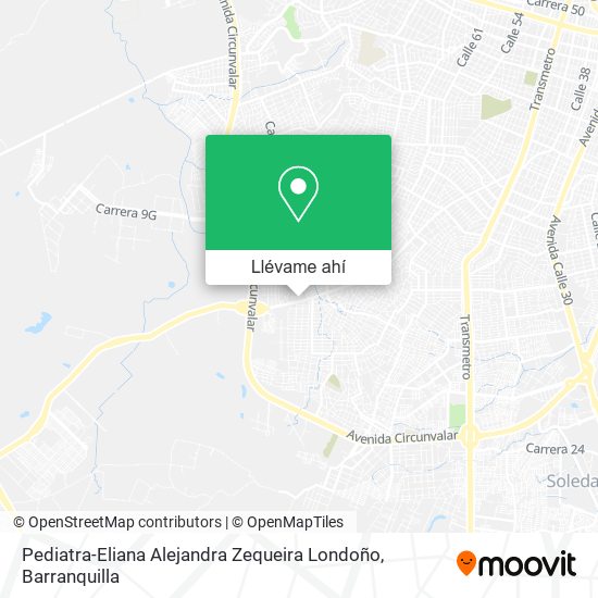 Mapa de Pediatra-Eliana Alejandra Zequeira Londoño