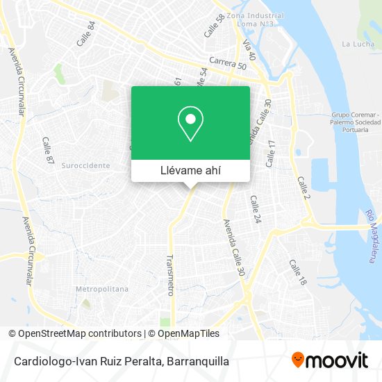 Mapa de Cardiologo-Ivan Ruiz Peralta