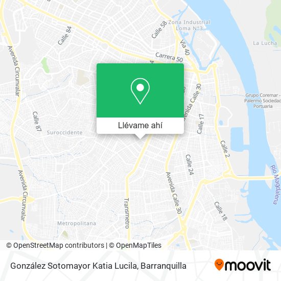 Mapa de González Sotomayor Katia Lucila