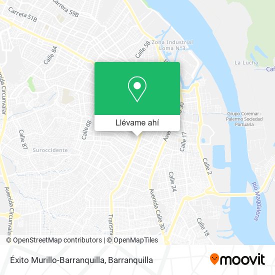 Mapa de Éxito Murillo-Barranquilla