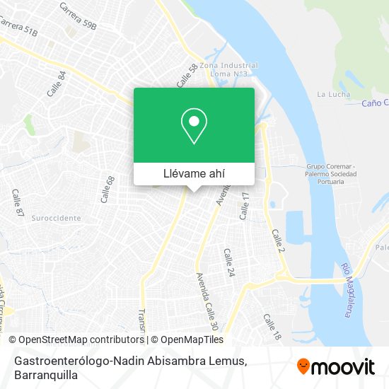 Mapa de Gastroenterólogo-Nadin Abisambra Lemus
