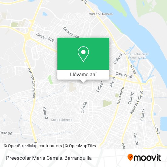 Mapa de Preescolar María Camila