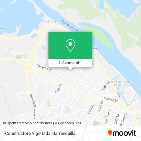 Mapa de Constructora Vigo Ltda