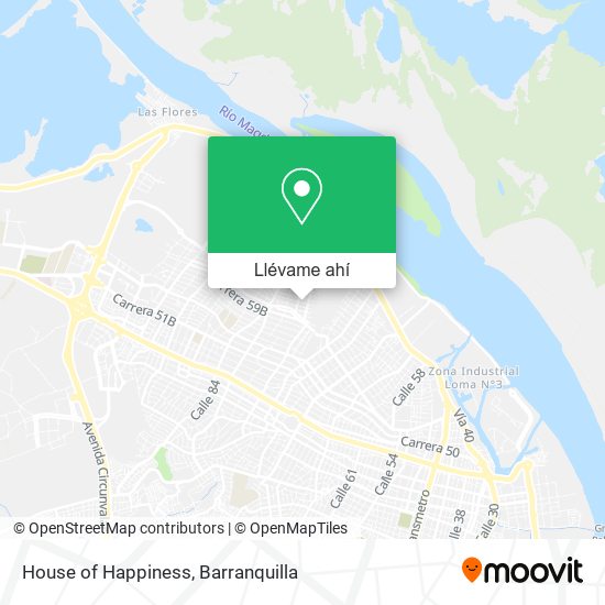 Mapa de House of Happiness