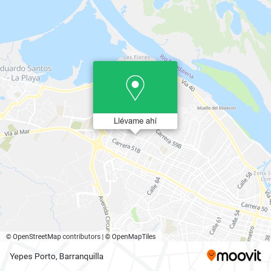Mapa de Yepes Porto