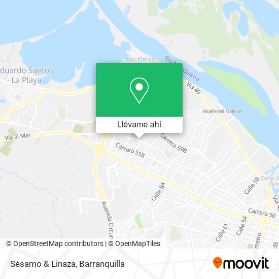 Mapa de Sésamo & Linaza