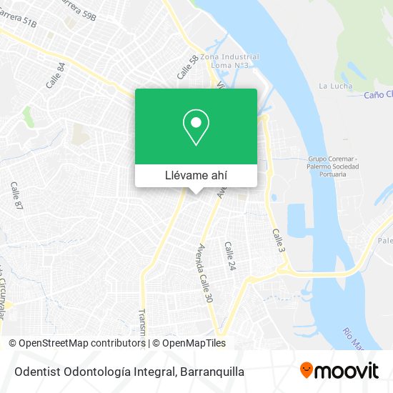 Mapa de Odentist Odontología Integral