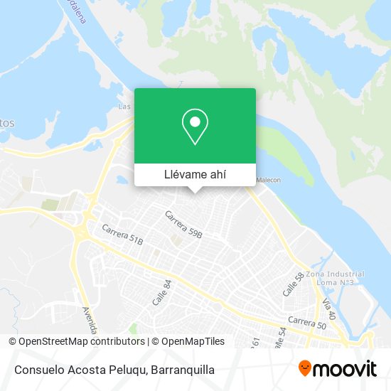 Mapa de Consuelo Acosta Peluqu